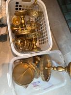 Candy Tafel Set - Gouden Decoratie, Huis en Inrichting, Woonaccessoires | Kandelaars en Kaarsen, Ophalen, Zo goed als nieuw, Metaal