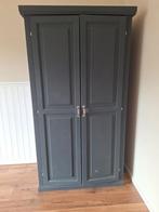 Authentieke kledingkast | zwart, Ophalen, Gebruikt, 70 tot 120 cm