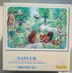 A3 mini puzzel 1000 stukjes Natuur, Hobby en Vrije tijd, Ophalen of Verzenden, 500 t/m 1500 stukjes, Zo goed als nieuw, Legpuzzel
