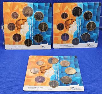 (2019) NERDERLAND   3 STUKS  EURO UNC SETJES 2016 beschikbaar voor biedingen