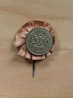 speldje aubade Amsterdam 1910, Verzamelen, Koninklijk Huis en Royalty, Ophalen of Verzenden, Gebruikt, Nederland, Speld(je) of Lepel(tje)