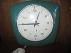 Vintage keramiek wandklok, Huis en Inrichting, Woonaccessoires | Klokken, Ophalen of Verzenden, Gebruikt, Analoog, Wandklok