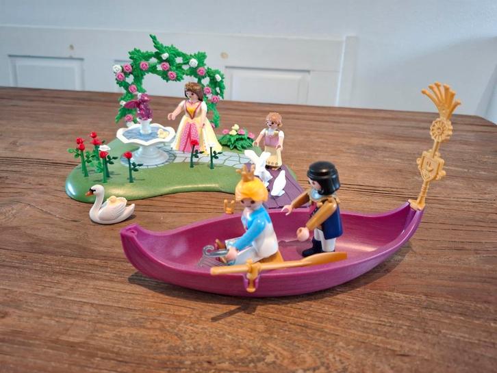 Playmobil 5456 Prinsessen eiland met Gondell, Kinderen en Baby's, Speelgoed | Playmobil, Zo goed als nieuw, Ophalen of Verzenden