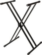 JamStands JS-502D Dubbele Versteviging X-vormige Keyboard, Instrumentstandaard, ., Ophalen of Verzenden, .