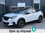 Peugeot 2008 1.2 PureTech GT-Line AUTOMAAT NAVI CAMERA, Auto's, Gebruikt, Euro 6, 1199 cc, Leder en Stof