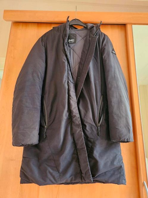 Denham Winterjas, Kleding | Dames, Jassen | Winter, Gedragen, Maat 42/44 (L), Zwart, Ophalen of Verzenden