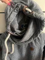 Naketano heren hoodie,maat M,65% cotton,grijs, Ophalen of Verzenden, Zo goed als nieuw, Grijs