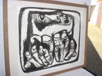 Litho Oswaldo Guayasamín Ecuadoriaans kunstschilder, Ophalen