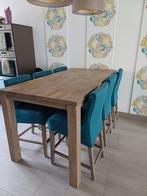 Eettafel met 6 stoelen - In goede staat!, Huis en Inrichting, Tafels | Eettafels, Ophalen