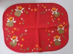 Kerst retro Kleedjes placemat Engeltjes, Ophalen of Verzenden, Nieuw