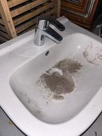 Wasbak met Grohe kraan - Zo goed als nieuw!, Ophalen of Verzenden, Zo goed als nieuw, Chroom, Wastafel