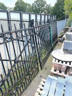 HEKWERK INRIJPOORT, ANTIEK HEK, Tuin en Terras, Tuinhekken en Hekwerk, Met poort, Gebruikt, Ophalen of Verzenden, Sierhekwerk