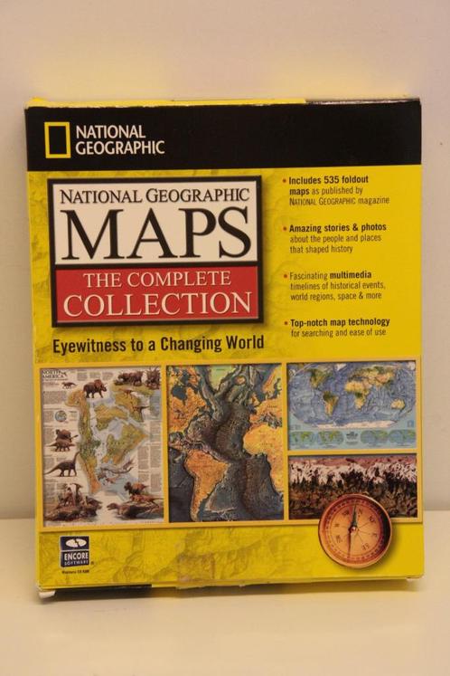 National Geographic Maps, De complete verzameling. 8 delen, Cd's en Dvd's, Dvd's | Documentaire en Educatief, Nieuw in verpakking