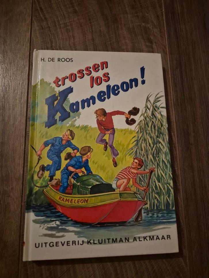 Trossen Los Kameleon! H. de Roos - Kluitman Alkmaar 13e druk, Boeken, Kinderboeken | Jeugd | onder 10 jaar, Gelezen, Fictie algemeen