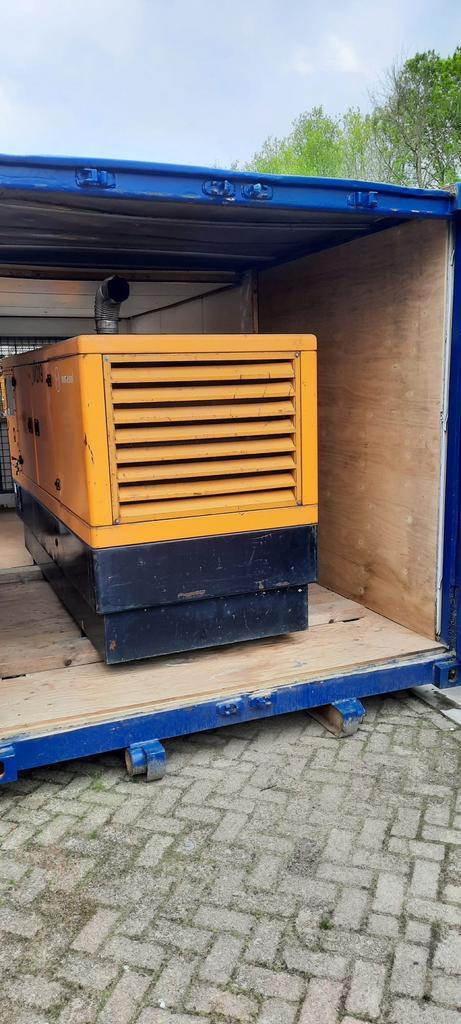 Aggregaat immesol 120 kva, Doe-het-zelf en Verbouw, Aggregaten, Zo goed als nieuw, Dieselolie, 30 kVA of meer, Geluidgedempt, Ophalen of Verzenden