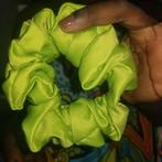 Lime Groene Scrunchie, Kleding | Dames, Handgemaakt, Ophalen of Verzenden, Nieuw