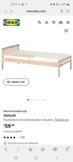 Peuterbed ikea, Kinderen en Baby's, Kinderkamer | Bedden, Zo goed als nieuw, 70 tot 85 cm, Ophalen