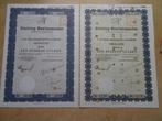 2 versch.Obligaties van Stichting Maartenswouden. Drachten, Ophalen, Aandeel