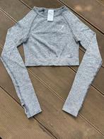 Croptop gymshark maat XS, Ophalen of Verzenden, Maat 34 (XS) of kleiner, Grijs, Gymshark