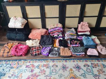 Groot Meisjes Kledingpakket Maat 146/152 - 72 Stuks! beschikbaar voor biedingen