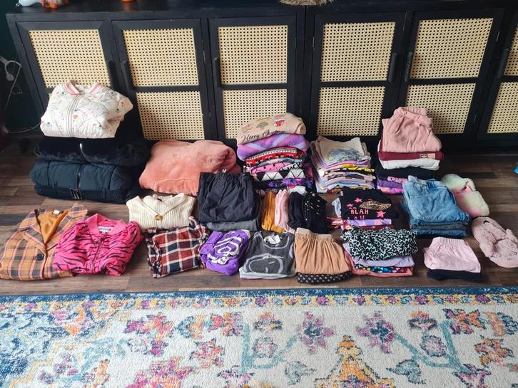 Groot Meisjes Kledingpakket Maat 146/152 - 72 Stuks!, Kinderen en Baby's, Kinderkleding | Overige, Gebruikt, Meisje, Ophalen