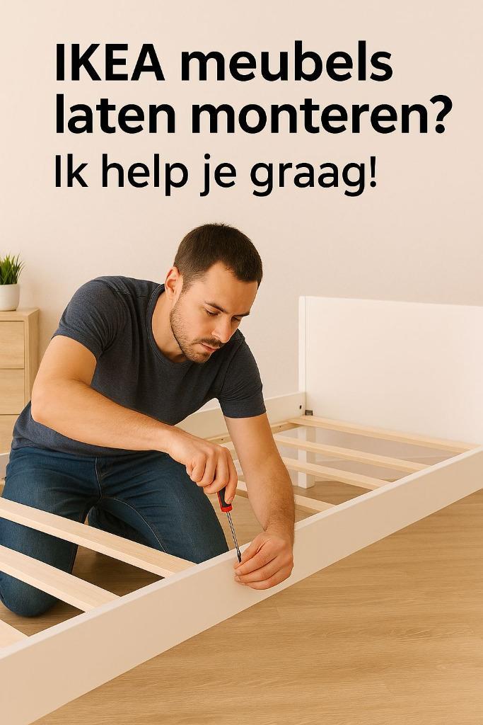 IKEA meubels laten monteren? Montagehulp beschikbaar!, Doe-het-zelf en Verbouw, Overige Doe-het-zelf en Verbouw, Ophalen