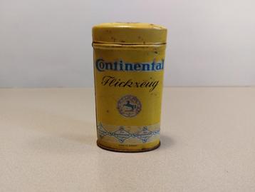 Vintage - CONTINENTAL - Fiets Bandenreparatie Blikje beschikbaar voor biedingen