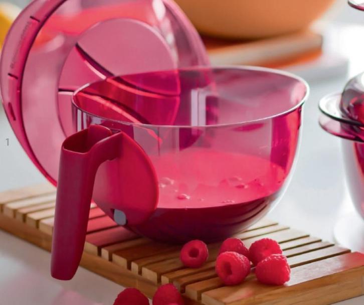 Tupperware MicroPlus Maatkan 1,5L Rood Nieuw Laatste, Huis en Inrichting, Keuken | Tupperware, Nieuw, Beker of Kan, Rood, Ophalen of Verzenden