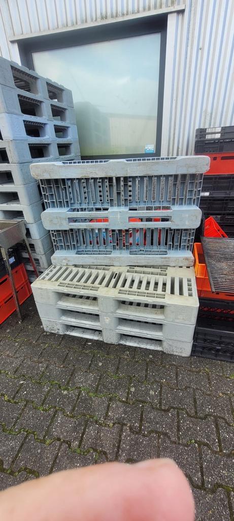 Kunststof Pallet H1 - Stevig en Duurzaam, Doe-het-zelf en Verbouw, Kratten en Dozen, Gebruikt, Overige typen, Ophalen