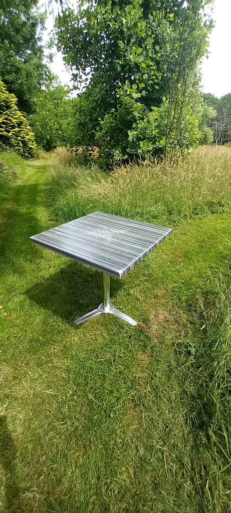 Horeca klaptafel, Tuin en Terras, Tuintafels, Gebruikt, Vierkant, Ophalen