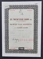 De Twentsche Bank (nu ABN AMRO) - 1962, 1950 tot 1970, Ophalen of Verzenden, Aandeel