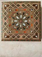 Mozaïek van hout gemaakt, Ophalen of Verzenden