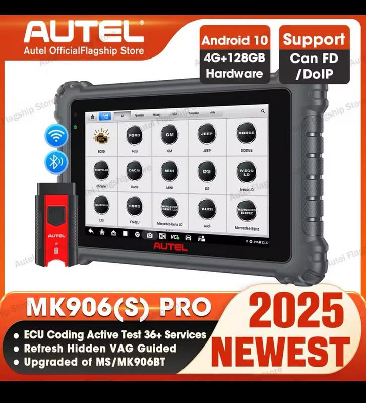 Autel  mk906Spro  2025, Auto diversen, Autogereedschap, Zo goed als nieuw, Ophalen of Verzenden