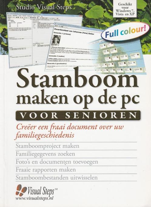 Stamboom maken op de P.C. voor senioren, Boeken, Informatica en Computer, Zo goed als nieuw, Overige onderwerpen, Ophalen of Verzenden
