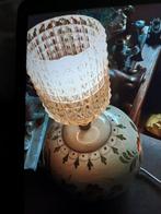 Antieke Lamp met Kristallen Kap, Antiek en Kunst, Antiek | Lampen, Ophalen of Verzenden