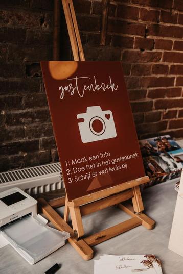 Gastenboek fotobord | Te huur beschikbaar voor biedingen