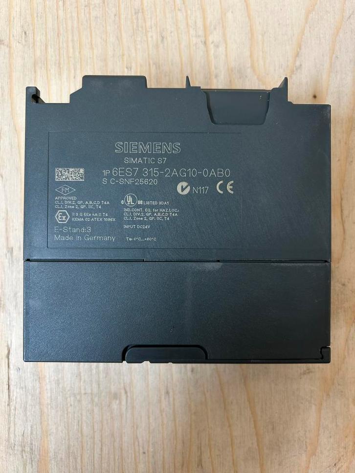 Siemens SIMATIC S7 CPU 315-2 DP (6ES7315-2AG10-0AB0), Hobby en Vrije tijd, Elektronica-componenten, Gebruikt, Ophalen