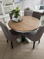 Eetkamer stoelen, Ritchmond , Taupe/lever kleur, Ophalen, Gebruikt, Landelijk, 4 tot 6 stoelen