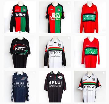 Gezocht : Matchworn Nec Nijmegen shirts beschikbaar voor biedingen