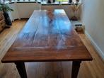 Oude eiken koloniale tafel met 6 stoelen, Ophalen