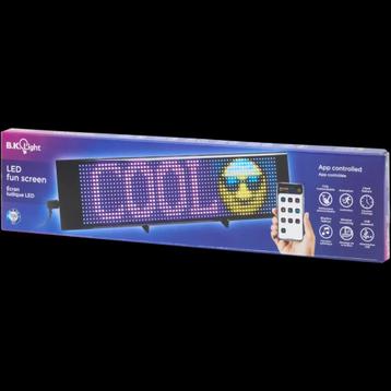 Led-pixel scherm  37 x 9 cm beschikbaar voor biedingen