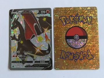 Gouden folie repro fan art displaykaart Charizard 220 zwart beschikbaar voor biedingen