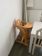 Houten kinderstoel - Meegroeistoel, Ophalen, Gebruikt, Meegroeistoel, Afneembaar eetblad