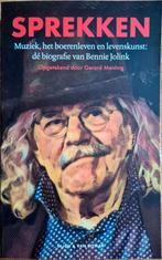 Sprekken - Biografie van Bennie Jolink, Ophalen of Verzenden, Gelezen, Gerard Menting, Kunst en Cultuur