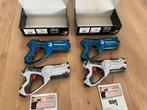 Lasergame set 4 stuks laser guns light battle active, Ophalen of Verzenden, Zo goed als nieuw