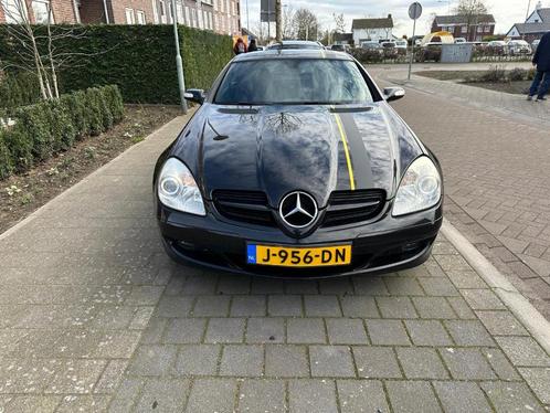 Mercedes-Benz SLK 1.8 Slk200 Kompr Roadster AUT 2006 Zwart, Auto's, Mercedes-Benz, Particulier, SLK, Achteruitrijcamera, Alarm