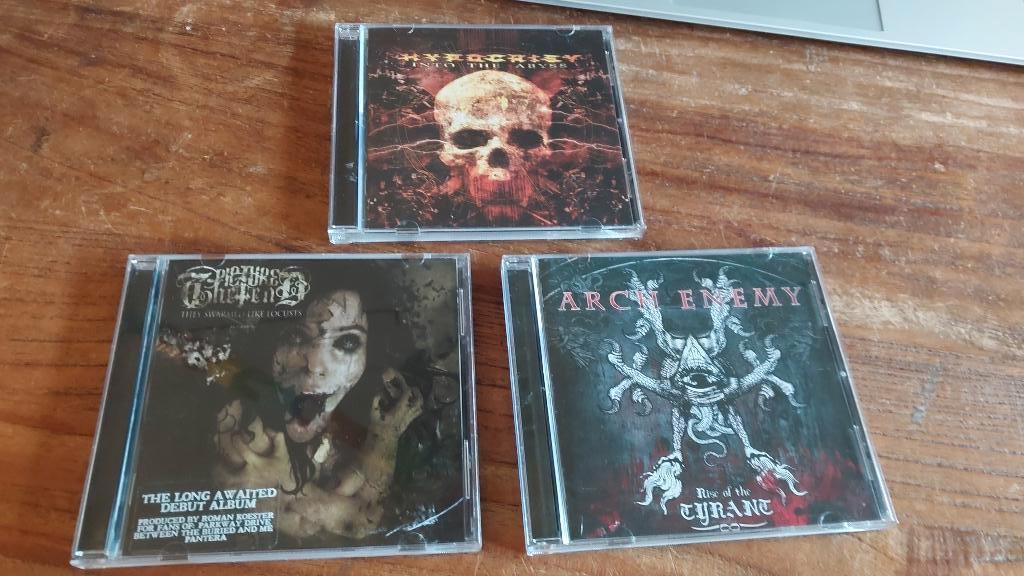 3 Death Trash Metal cd's Picture End, Arch Enemy, Hypocrisy, Cd's en Dvd's, Ophalen of Verzenden, Gebruikt