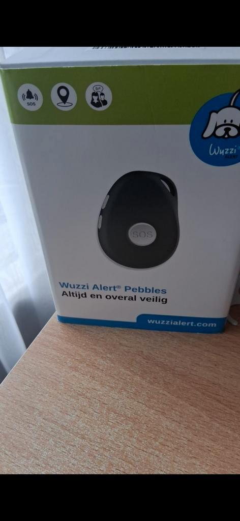 Wuzzi Alert Pebbles - Zwart, Telecommunicatie, Mobiele telefoons | Overige merken, Zo goed als nieuw, Ophalen of Verzenden