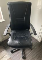 Bureau stoel Zwart, Huis en Inrichting, Ophalen, Gebruikt, Zwart, Bureaustoel