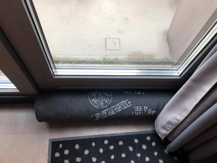 Tocht- of deurstopper - Loberon - zand, canvas, vintage look, Huis en Inrichting, Woonaccessoires | Deurstoppers, Zo goed als nieuw